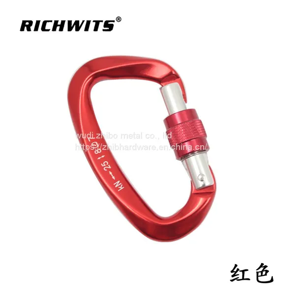 7075 Aluminum Alloy Carabiner 25KN Rock Climbing Buckle photo-3
