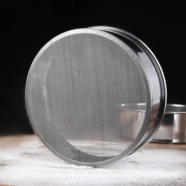 304 Stainless Steel Mesh Discs, Round Shape, 0.5mm Aperture, 1.2mm Wire Diameter, Plain Weave Filter photo-3