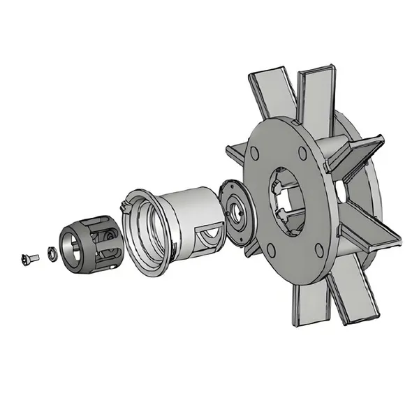 High Performance Shot Blasting Machine Accessories Appropriative Shot Blasting Turbine Used in Shot Blasting Machines photo-5