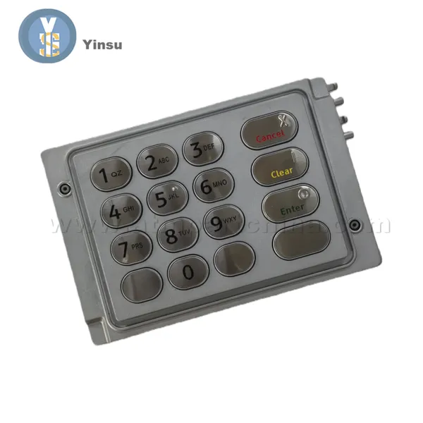 NCR EPP-3(S) UK3 Stainless Steel Keyboard 445-0745420 Generation 2 Module Assembly photo-2