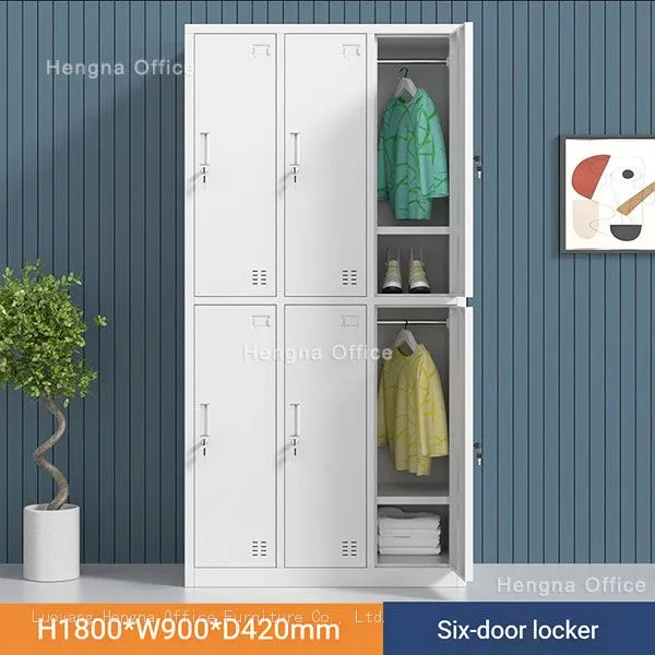 Commercial Grade Steel Storage Locker | Includes Clothes Drying Rod and Adjustable Shelves | Locker for Gyms photo-3