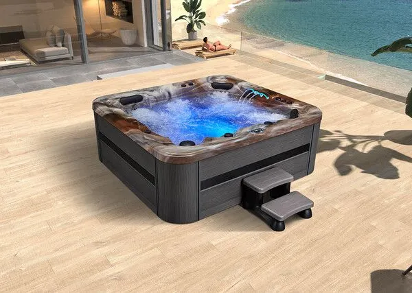 Outdoor Hot Tub for Three People to Relax in Nature, Jacuzzi and Bathtub photo-1