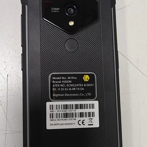 M1pro Cheapest Factory 6.08 Inch 4GB+64GB IP68 Android 13 Rugged Mobile Phone With PTT NFC SOS GPS Fingerprint Function photo-5