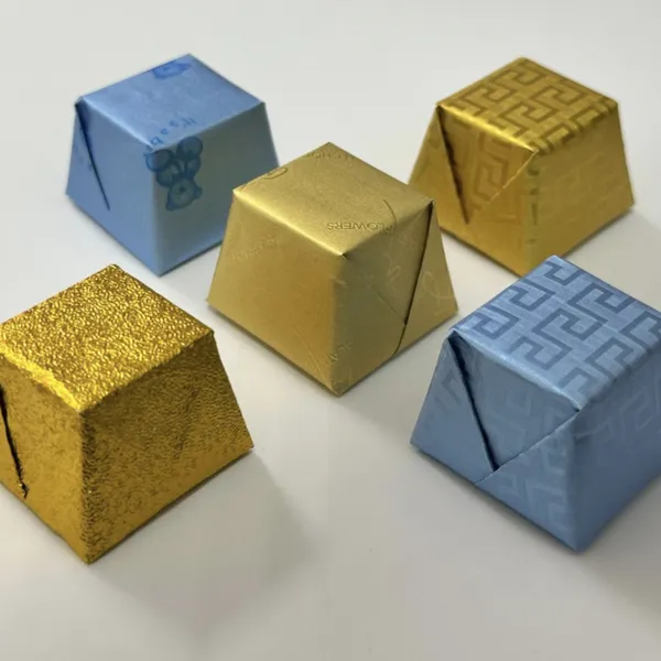 Quality printed/unprinted embossed/smooth OEM Chocolate Wrapper for Chocolate Factories