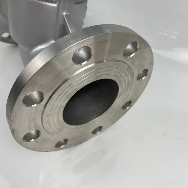 SS304/316L Forged Stainless Steel CF3 CF8 PN16 DN100 Flange Bellows/Metal Seal Sewage Shut off Globe Valve photo-6