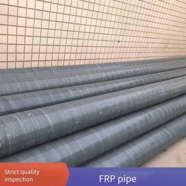 Exhaust Gas Deodorization Exhaust Duct, Frp Outdoor Chimney, Fiberglass Cable Duct, Pultruded and Wound Pipe photo-2