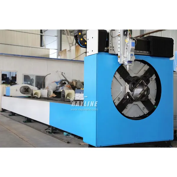 RA Series Sheet And Tube Fiber Laser Cutting Machine Dual Use Metal Plate Pipe Cutter For Steel Aluminum photo-2