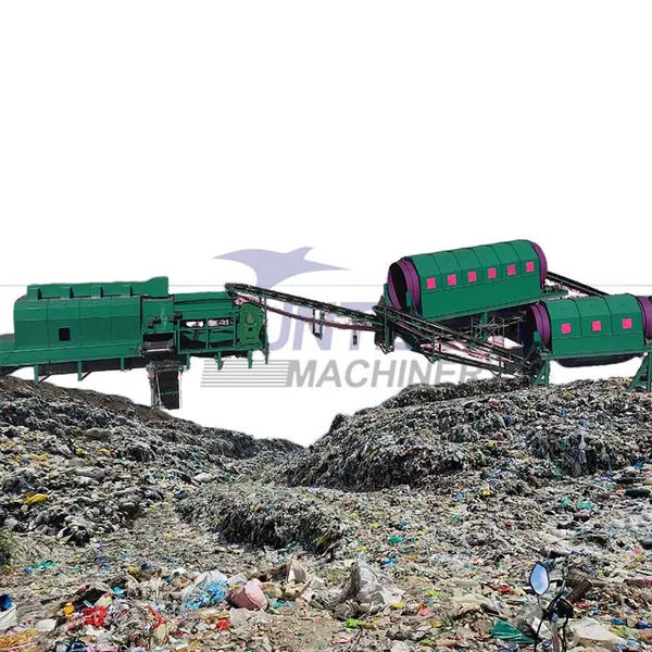 Municipal Solid Waste Sorting Machine Rdf Fuel Production Machine Human and Organic Waste Recycling Plant EPC