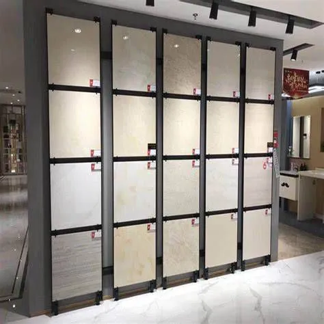 Marble & Ceramic Tile Display Rack for Luxury Showroom Display