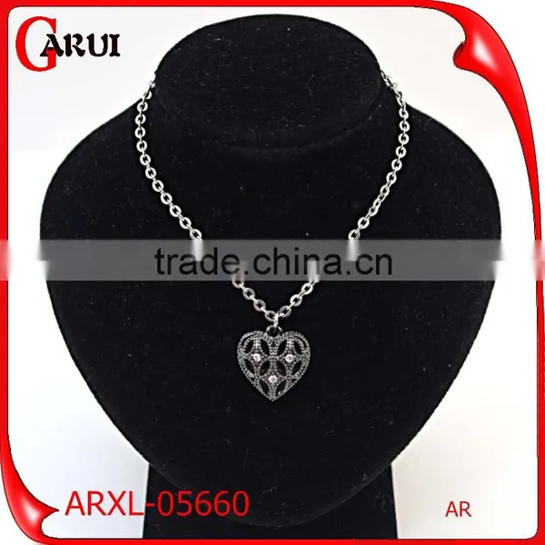 Bohemian Jewelry Wholesale Costume Jewelry Necklace Heart Necklace photo-4