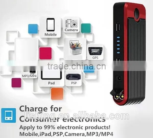 Awesome Car Monster Turbo Jumper Power Pack Snap on Jump Starter Portable Power Bank photo-6