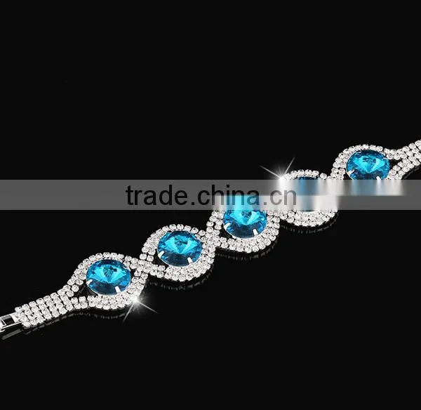 New Arrival Europe Silver Plated Bead Charm Bracelet Bride Jewelry 2016 photo-4