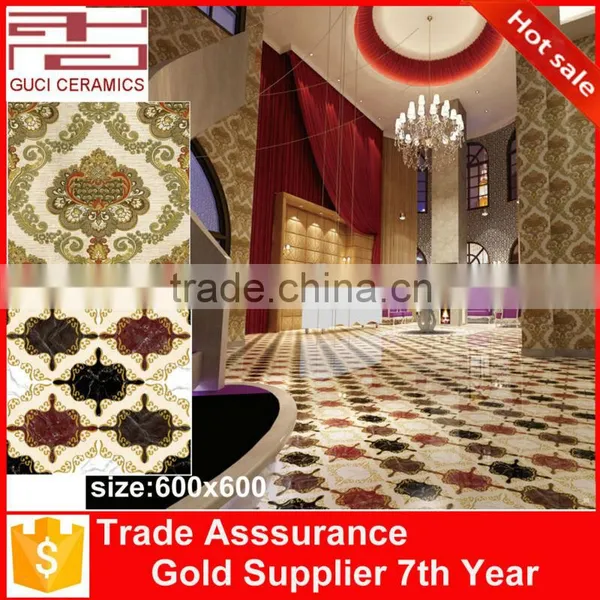 Big Size 2400x2400mm Residential Ceramic Pictures of Carpet Tiles for Floor Most Popular photo-4