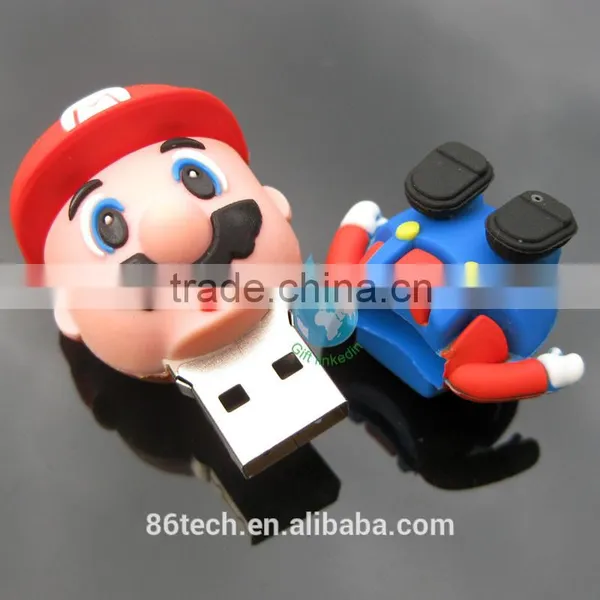 Professional Custom Made Soft Pvc Guitar Flash Drive Cartoon Usb Drive photo-5