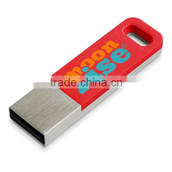 Design Metal USB Flash Drive 1gb With Hoop photo-6