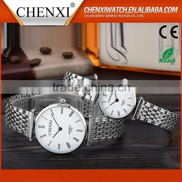 Best Price Fancy Design Famous 3Atm Quartz Couple Stainless Steel Watch photo-2