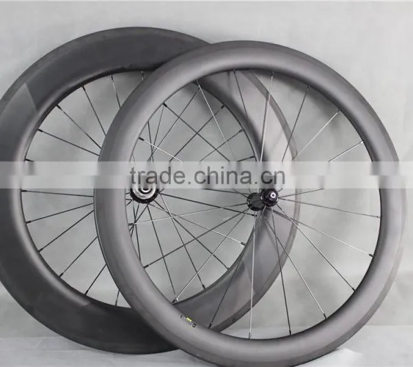 56mm Clincher Bicycle Wheelset 700c Road Bike Wheelset Powerway M71 Wheels Carbon Road Bike Wheelset W56C photo-2