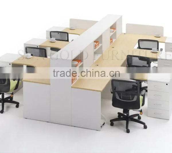 High Quality Staff Office Partition Corner Workstation (SZ-WS111) photo-5