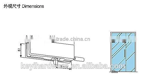 Glass Door Clamp(V-512) photo-2