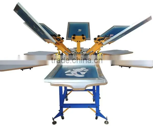 6 Color 6 Station Roll to Roll Screen Printing Machine Equipment All Kits photo-3