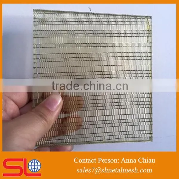 Partition Wall Decoration Laminated Glass Metal Mesh Screen Mesh photo-4