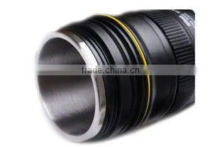 Elastic Black Lens Mug/Lens Cup 24-70mm for Nikon With Stainless Steel Liner photo-4