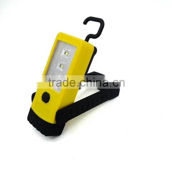 2016 New Design 3SMD+1LED Portable Flashlight Work Light photo-2