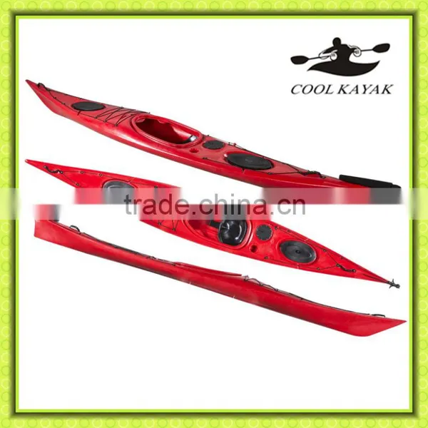 New Designed White Water Single Sea Kayak With Footrest Steering System photo-3