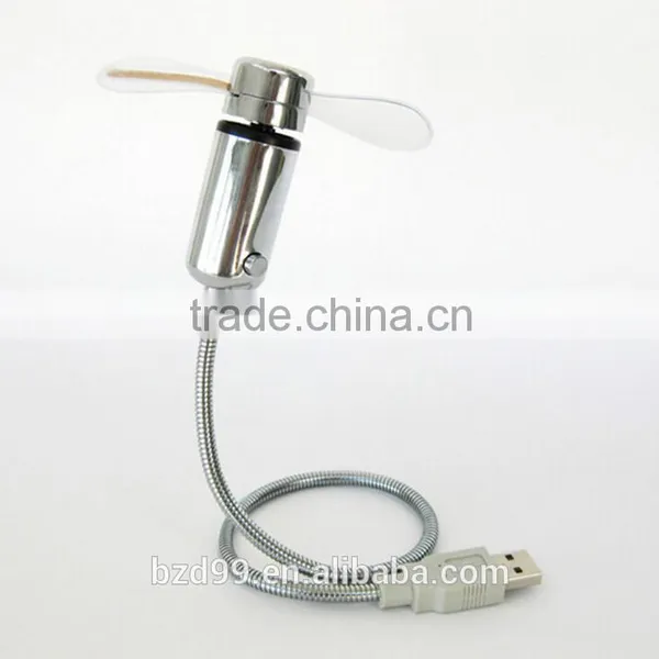New OEM/ODM Logo Design Metal Flexible Small Electric Rechargeable USB Program LED Custom Message Fan photo-5