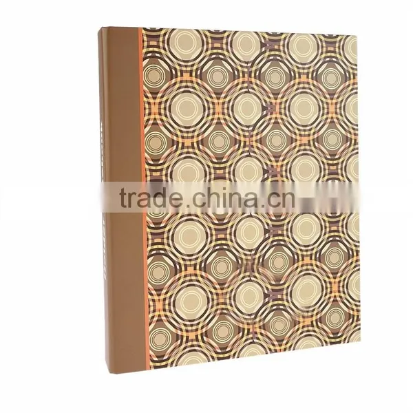 Factory-price Fashion Design 2D 3D 4D Ring Binder Handmade Paper Cardboard File Folder photo-2
