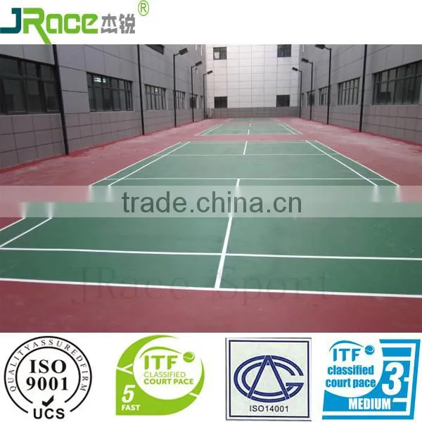 Badminton Court Flooring Cushion Effect Material With ITF photo-3