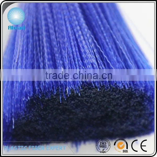 Dark Shiny Blue Normal Crimp pp Plastic Wire Polypropylene Fiber photo-2