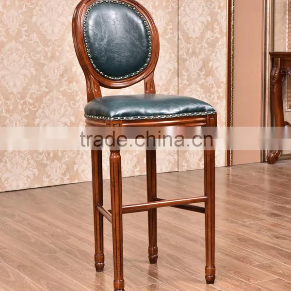 Best Selling Bar Stool High Chair Modern Bar Chair in Wood photo-6