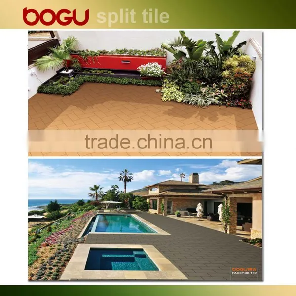 Clay Tiles Look Like Red Brick Floor Tile 150x300 mm photo-2