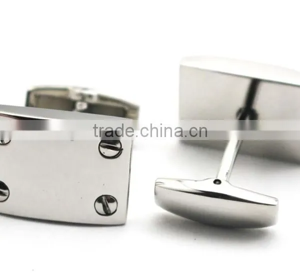 Promotional Bulk Stainless Steel Cufflink For Men photo-5