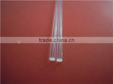 JGS2 High Purity Clear/ Transpareent Optical Quartz Fiberglass Rod 5*100 Quality Choice photo-3