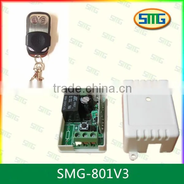 12v rf 315/433Mhz Interlock Wireless Remote Control Relay Switch SMG-801 photo-3
