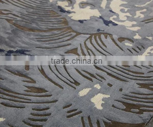 Super Soft Hand Tufted Shaggy Carpet For Home Use YB-A090 photo-4