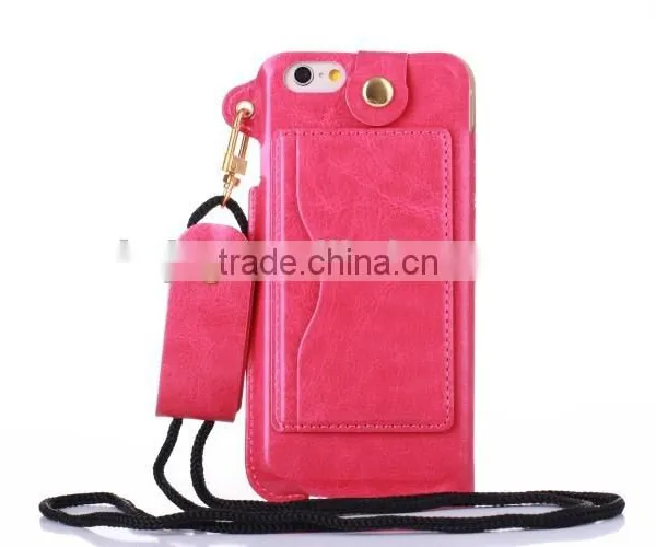 PU Leather Case Phone and Key Case for 4.7 Inch Apple Case photo-3