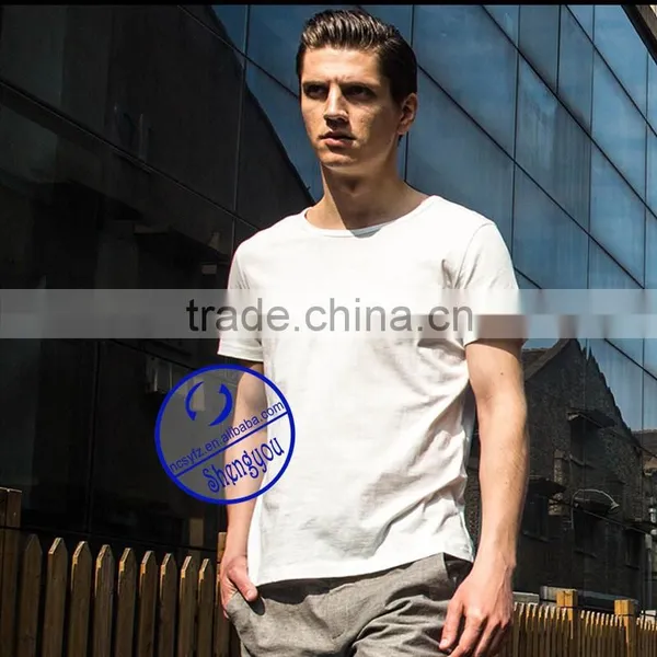 Wholesale Fashion Embroidered Design Men t Shirt photo-4