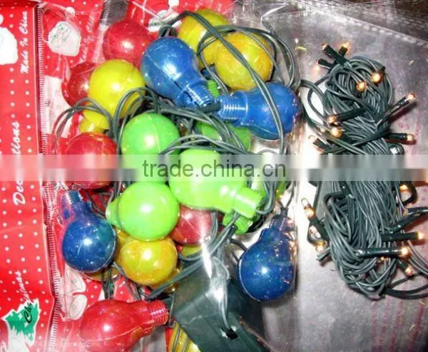 electric christmas light string attrative LED light