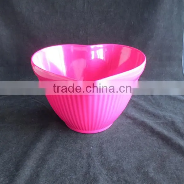 Heart Shape Plastic Mixing Bowl Set photo-6