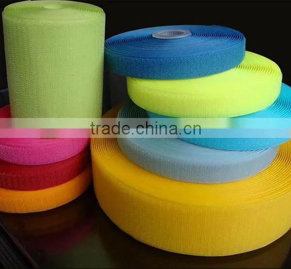 100% Nylon Sew On 100mm Hi Vis Color Hook-Loop photo-5