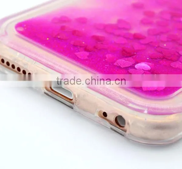 Mobile Phone Case Wholesale Quicksand Glitter Liquid TPU Phone Case For Iphone 6 and 6s photo-5