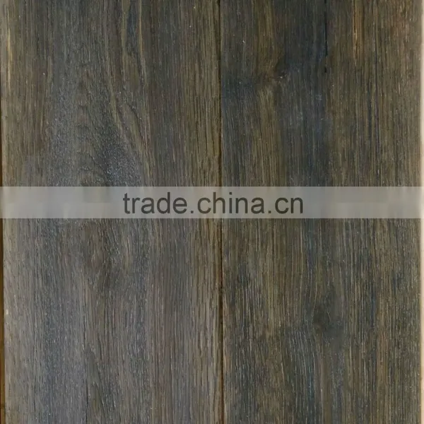 Antique Ammonia Treated Multilayer Oak Wood Flooring photo-4