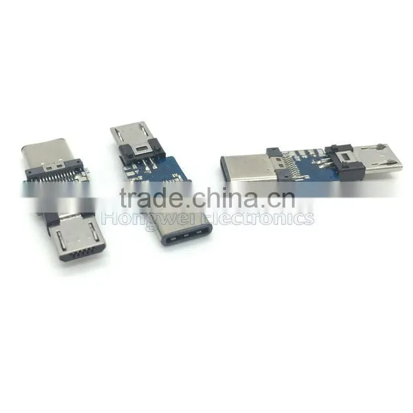Type C to Type C USB 3.1 Adapter Circuit Board Male to Female Extension photo-3