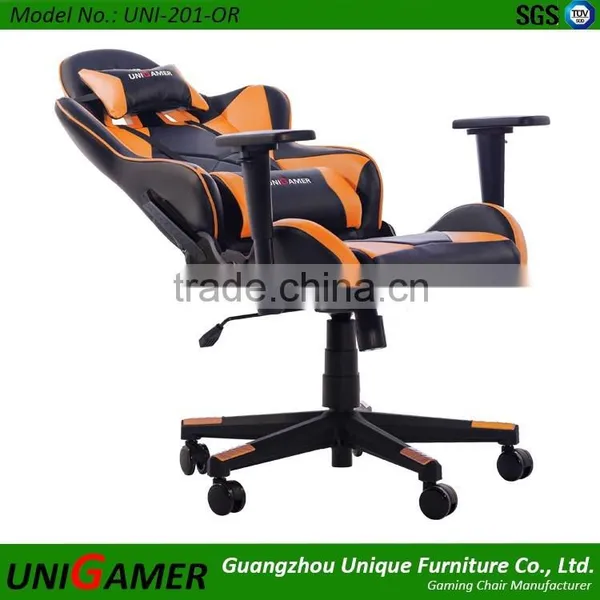 Sythetic Leather Swivel Sports Chair /Gaming Racing Staff Chair photo-6