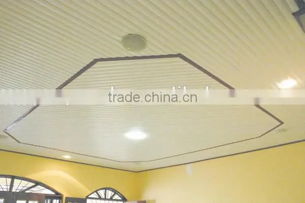Supermarket Interior Decoration Pvc Ceiling Decorative Ceiling Design Pvc Wall Panel Plastic Ceiling photo-2