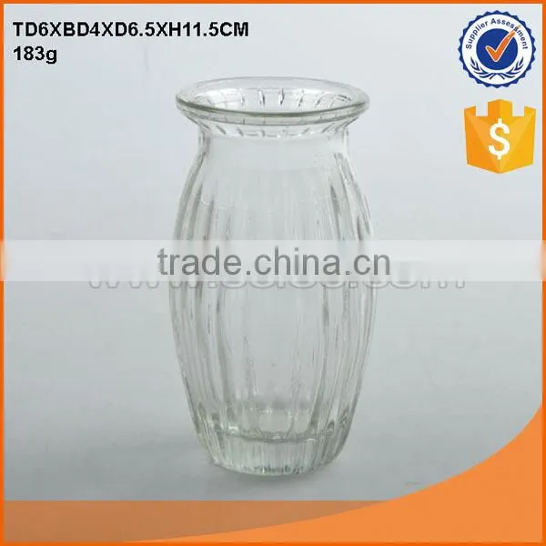 Wholesale Clear Machine Made Cheap Glass Vases photo-3