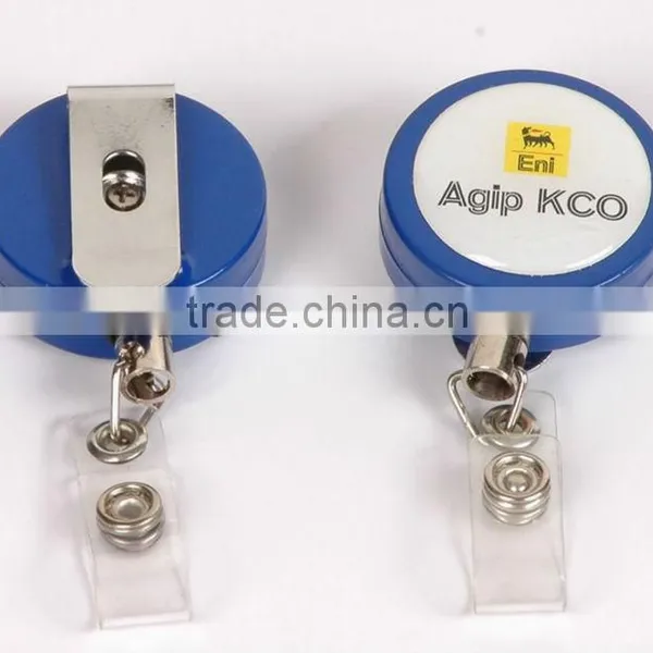 New Metal Color Retractable Badge Reel,yoyo Badge Reel,metal Badge Reel photo-4